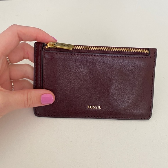 fossil logan card case
